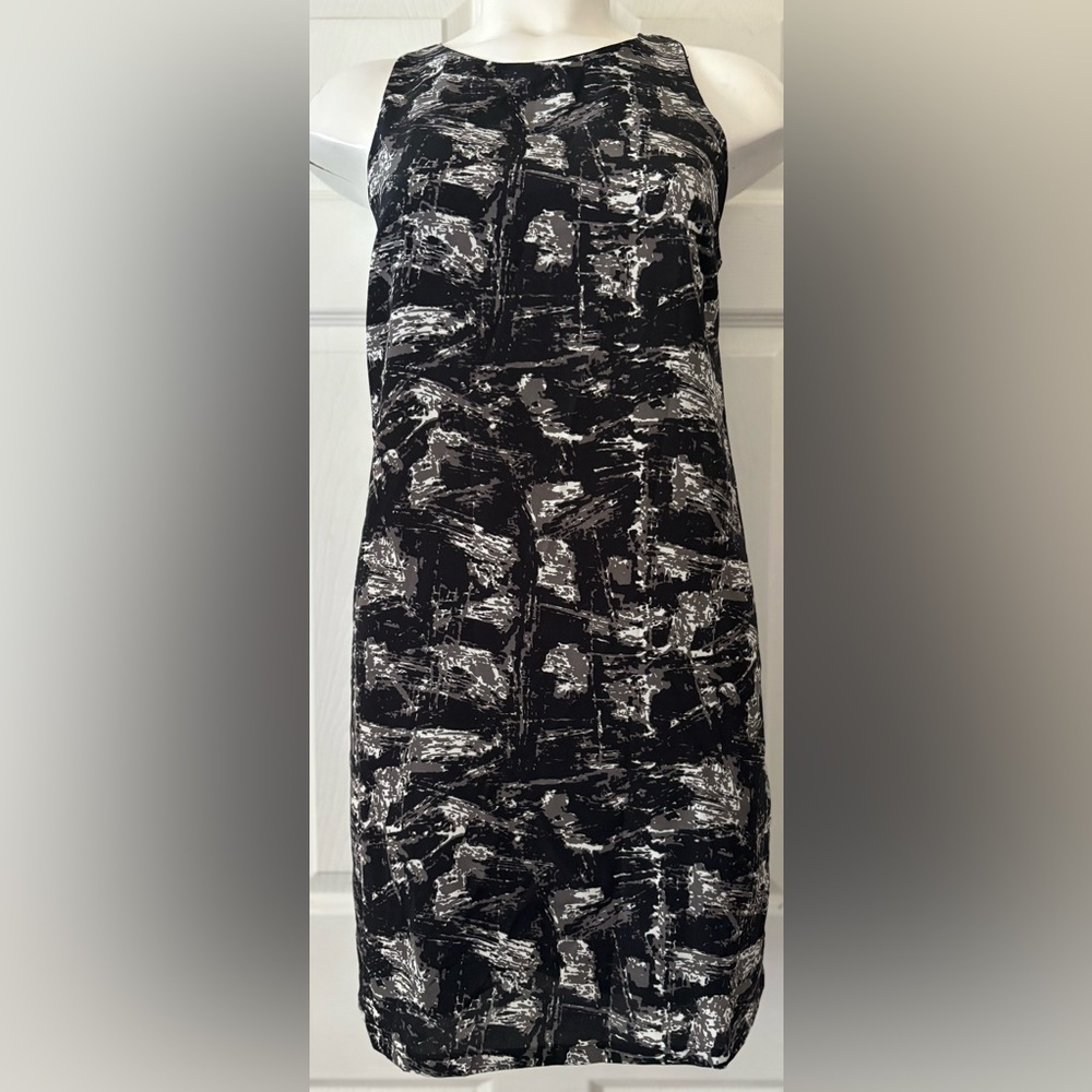 Piperlime Collection Black/Gray Sheath Dress Women’s size Small